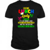Being a lunch lady is easy it’s like riding a bike except the bike is on fire shirt