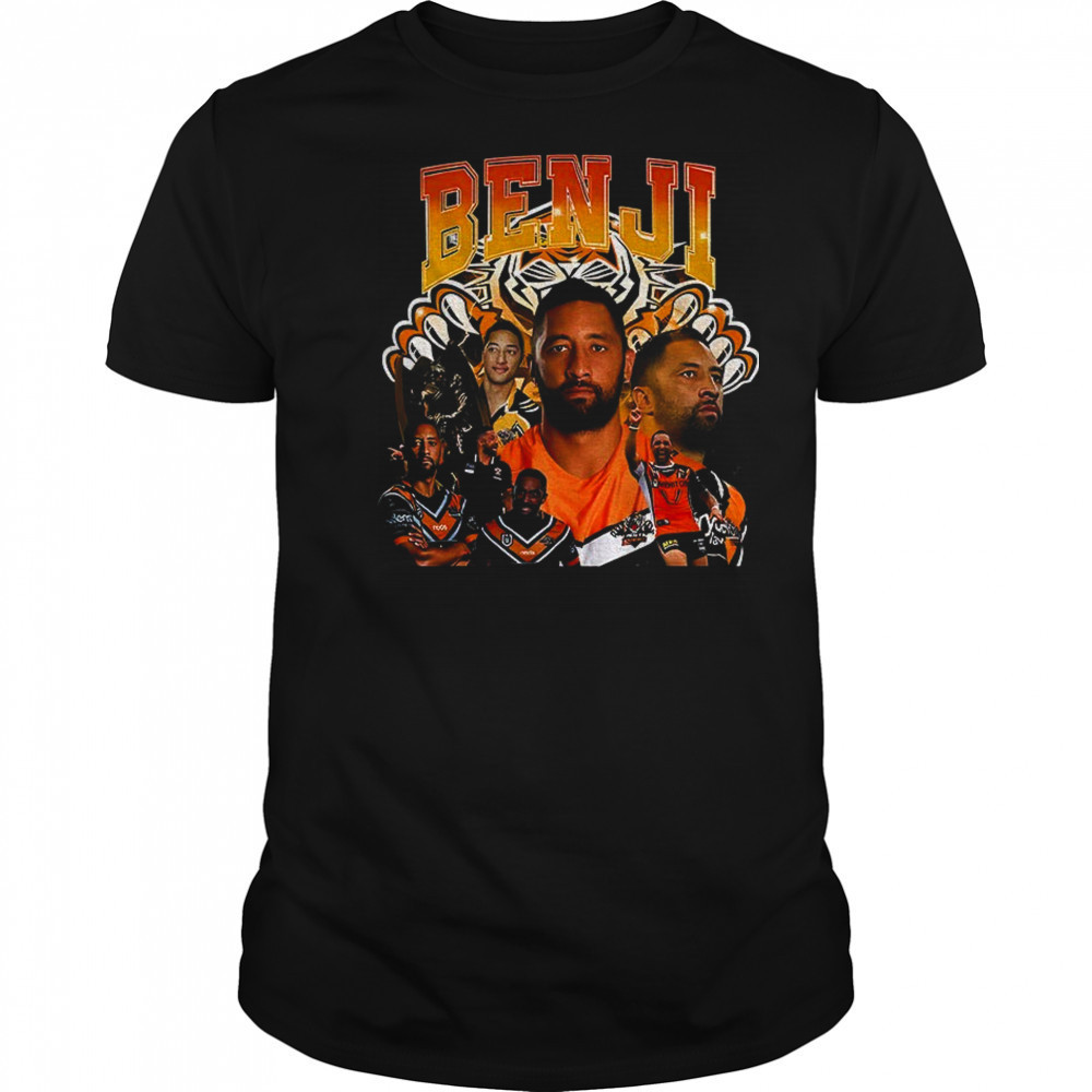 Benji Marshall Wests Tigers NRL graphic shirt