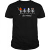 Best Friends Skeletons Halloween T-shirt