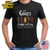 Bill Russell Kobe Bryant Larry Bird Michael Jordan The NBA Goats Shirt