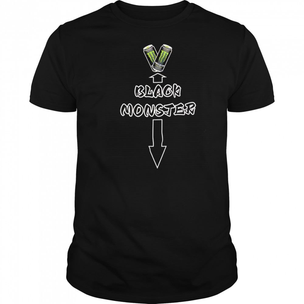 Black monster shirt