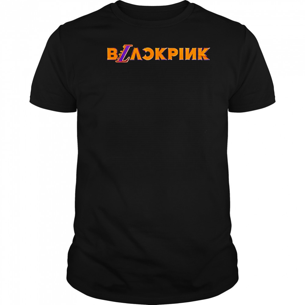 Blackpink X Los Angeles Lakers shirt