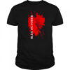 Blue October Splatter Heart T-shirt