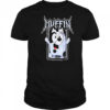 Bluey muffin metal tie dye shirt