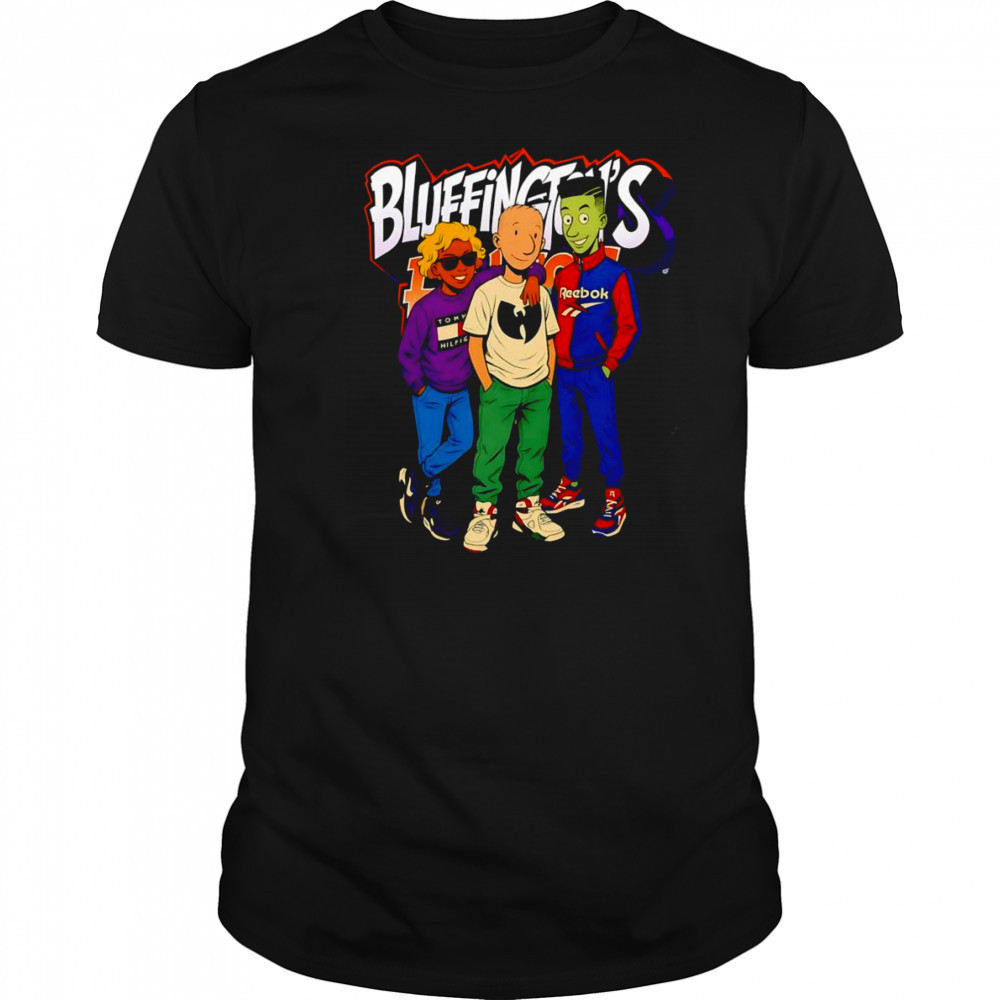Bluffington’s Finest cartoon shirt