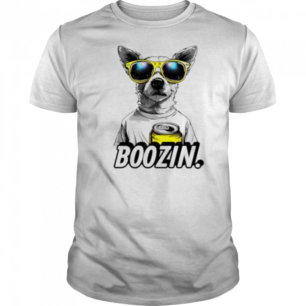 Boozin Chihuahua dog shirt