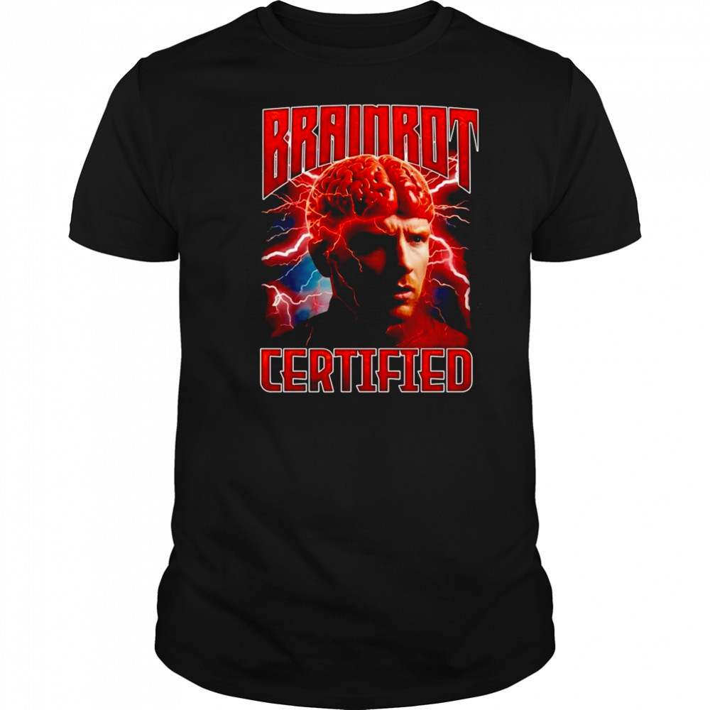 Brainrot Certified retro shirt