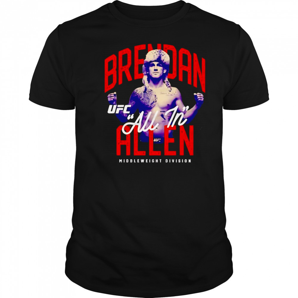 Brendan Allen retro bitmap shirt