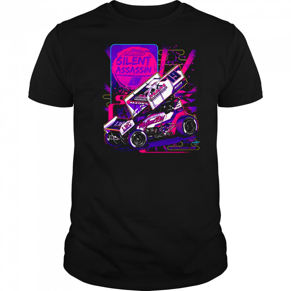 Brent Marks Silent Assassin Sprint Car Racing Tribute shirt