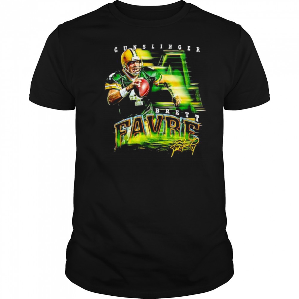 Brett Favre Green Bay Grunge shirt