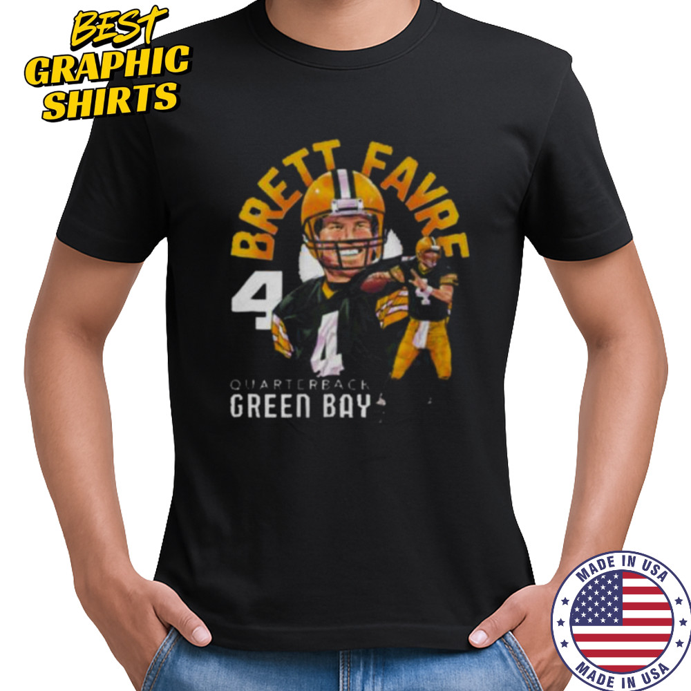 Brett Favre Green Bay Name Arc WHT Shirt