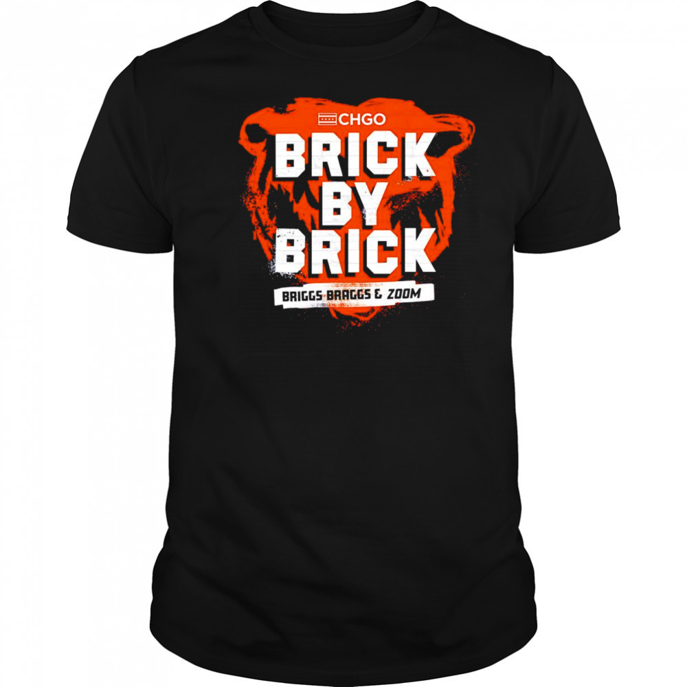 Brick by brick Chicago Bears shirt