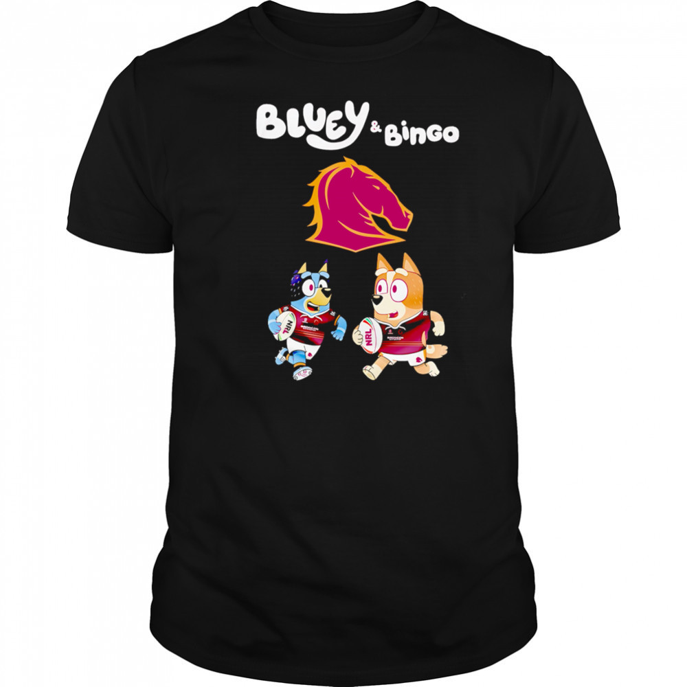 Brisbane Broncos Bluey And Bingo shirt