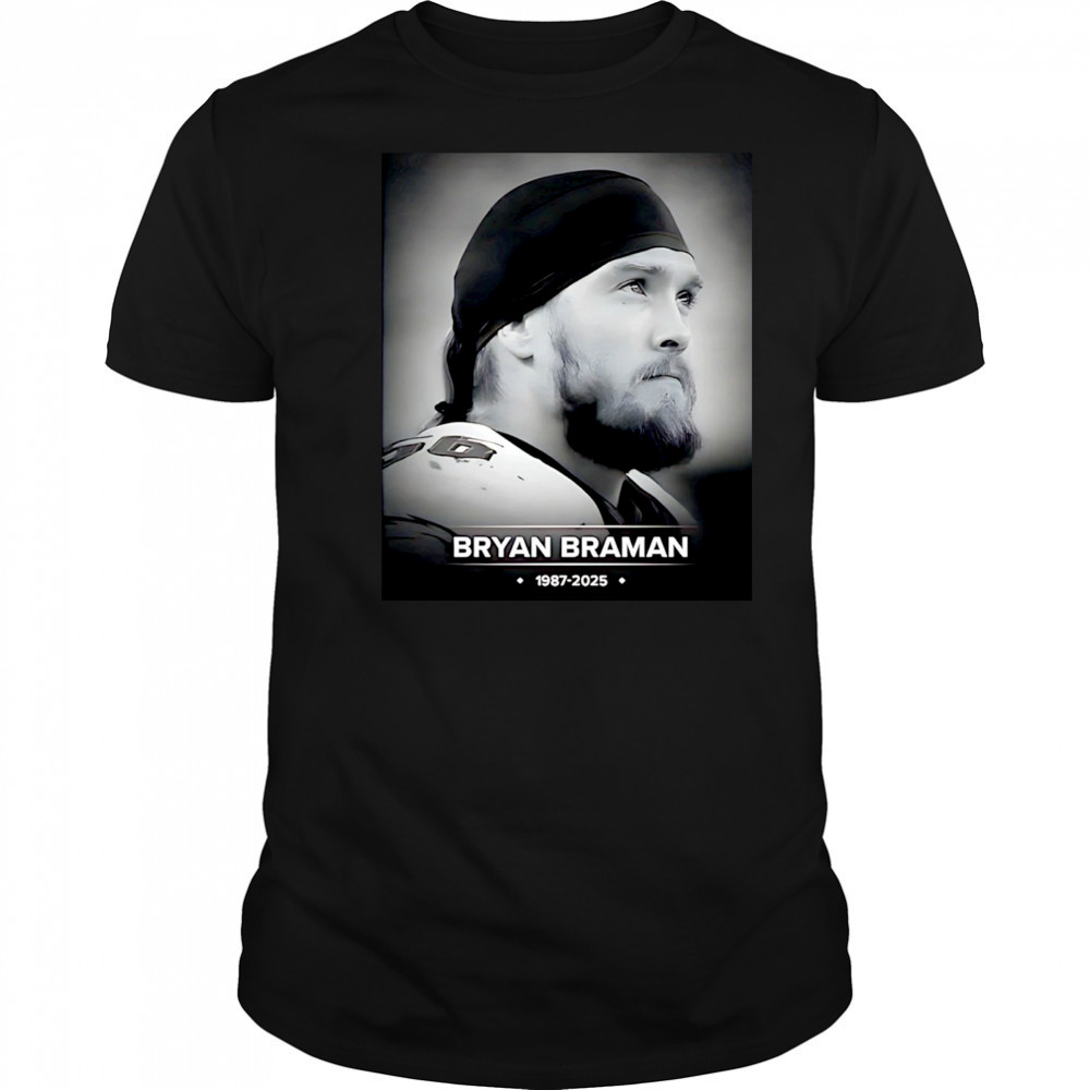 Bryan Braman 1987 2025 in Memory shirt
