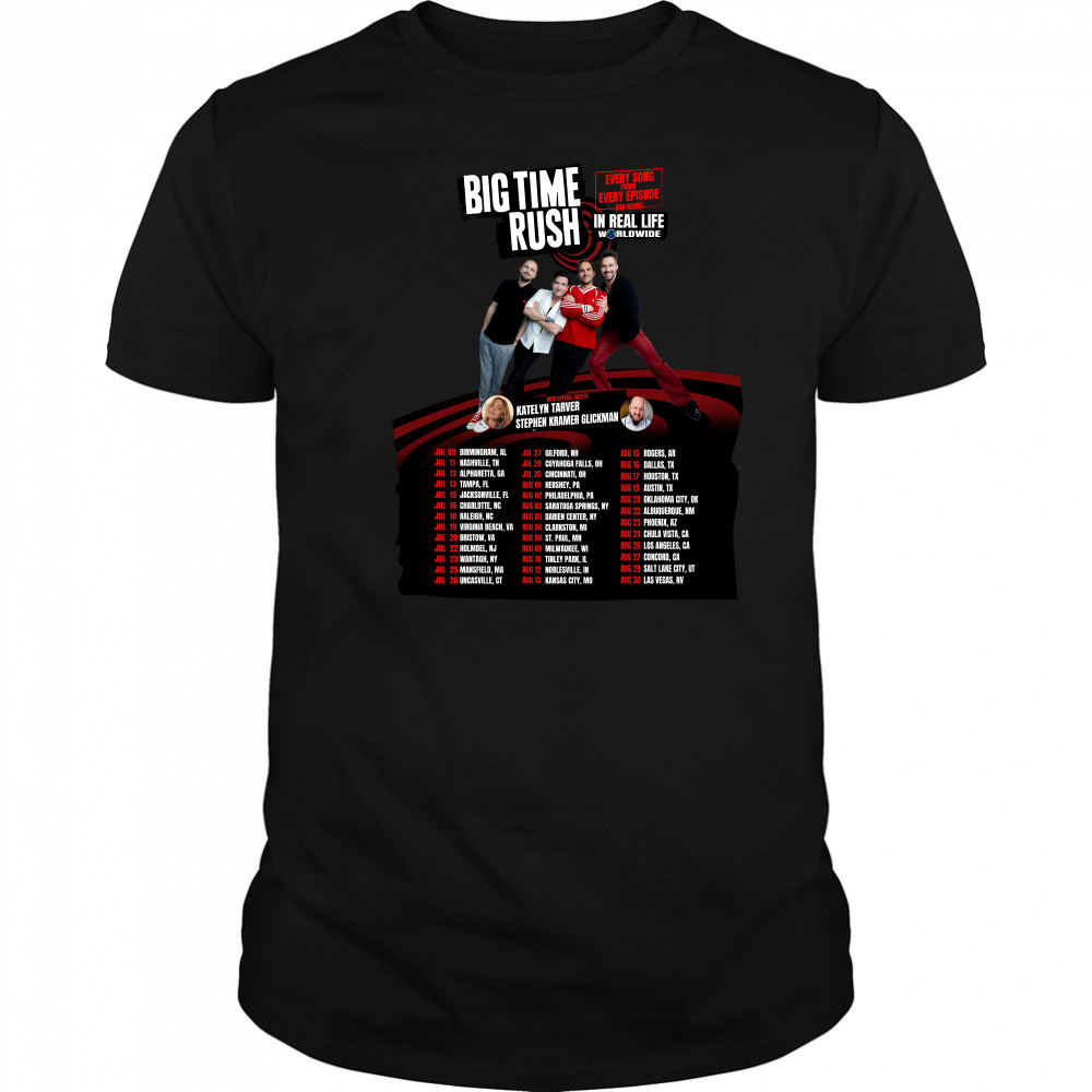 BTR Big Time Rush 2025 Tour T-Shirt