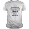 Buffalo Bandits National Lacrosse League Champions 2025 Back To Back To Back Logo T-Shirt