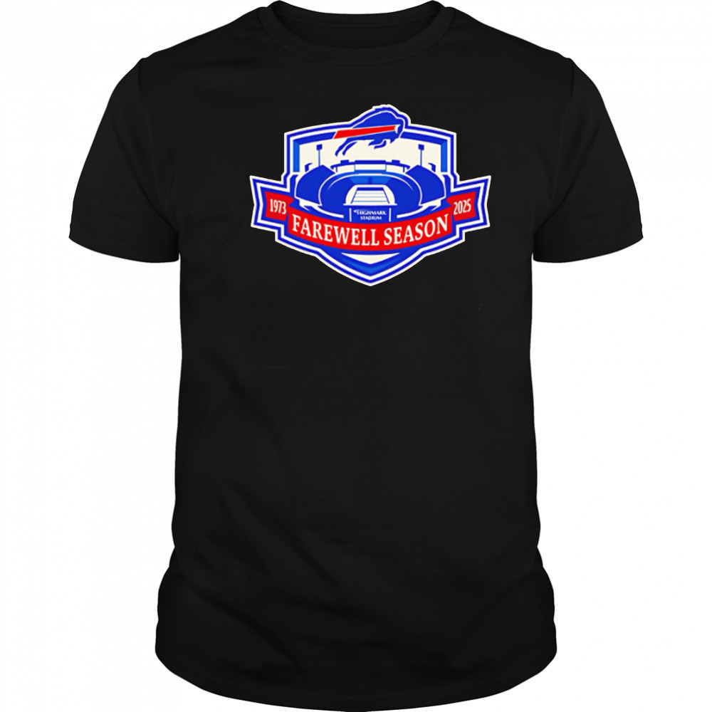 Buffalo Bills Farewell Season 1973-2025 logo shirt