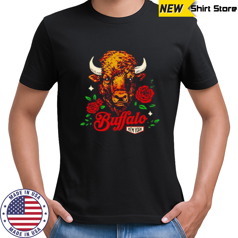 Buffalo New York Roses shirt