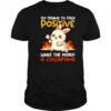 Bunny I’m trying to stay positive while the world is collapsing shirt