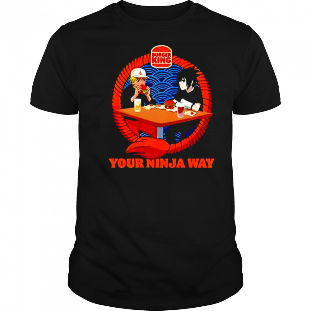 Burger king naruto 2025 shirt