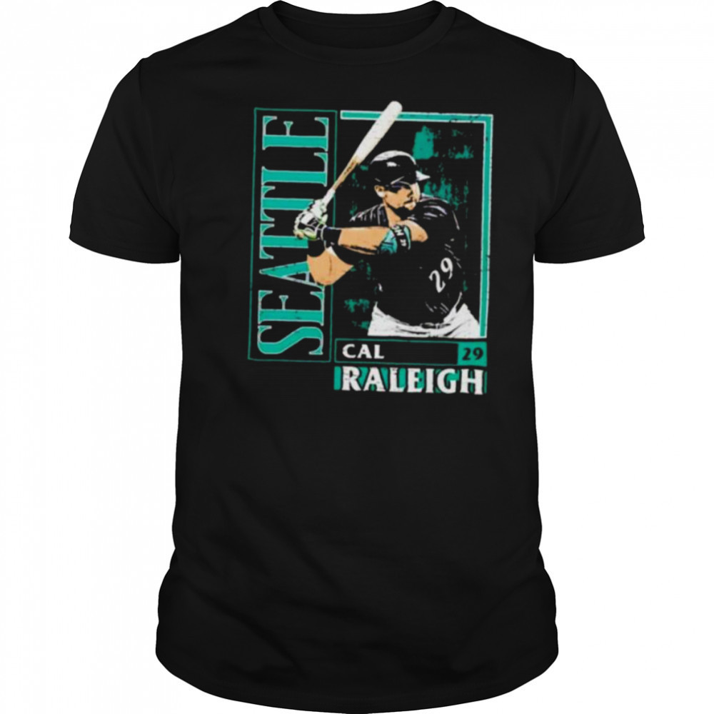 Cal Raleigh card style Seattle Mariners Shirt
