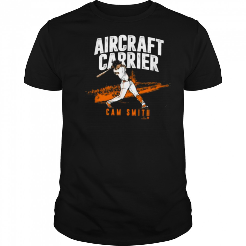 Cam Smith Aircraft Carrier Houston Baseball T Shirt