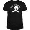 Camp Auschwitz Work Brings Freedom Skull shirt
