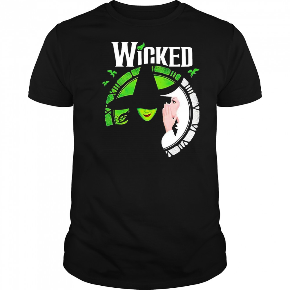 Carly Augenstein wearing WICKED T-Shirt