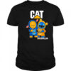 Cat caterpillar pooh and stitch friends shirt