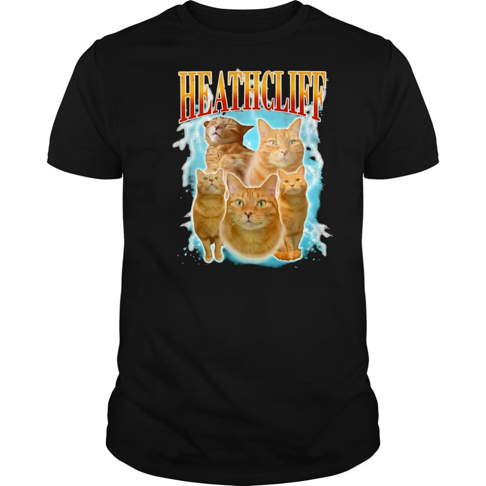 Cat heathcliff bootleg shirt