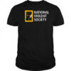 Cat National violent society shirt