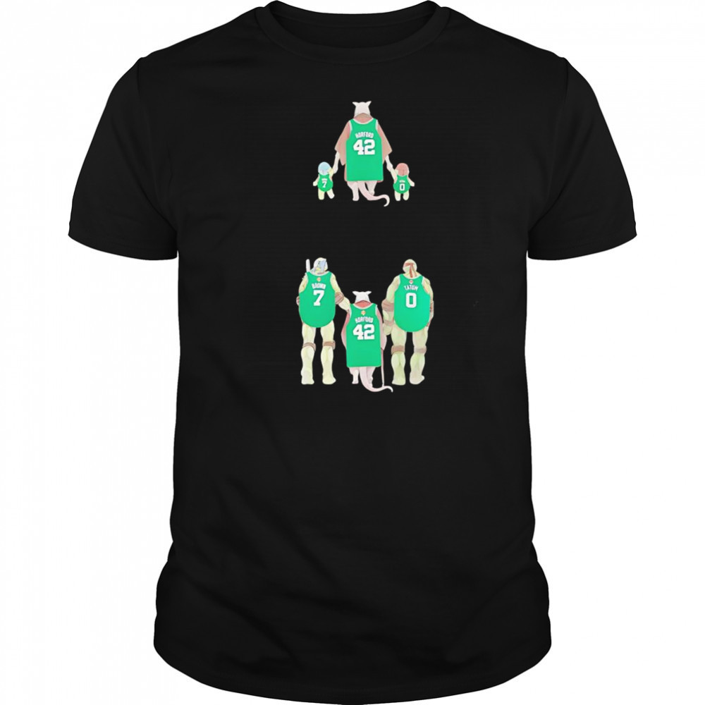 Celtics X Ninja Turtles graphic shirt