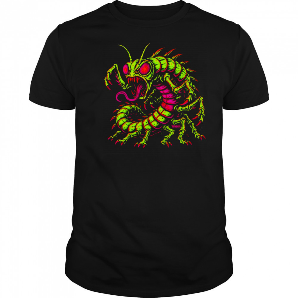 Centipede graphic shirt