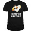 Certified Cinephile Drake popcorn shirt