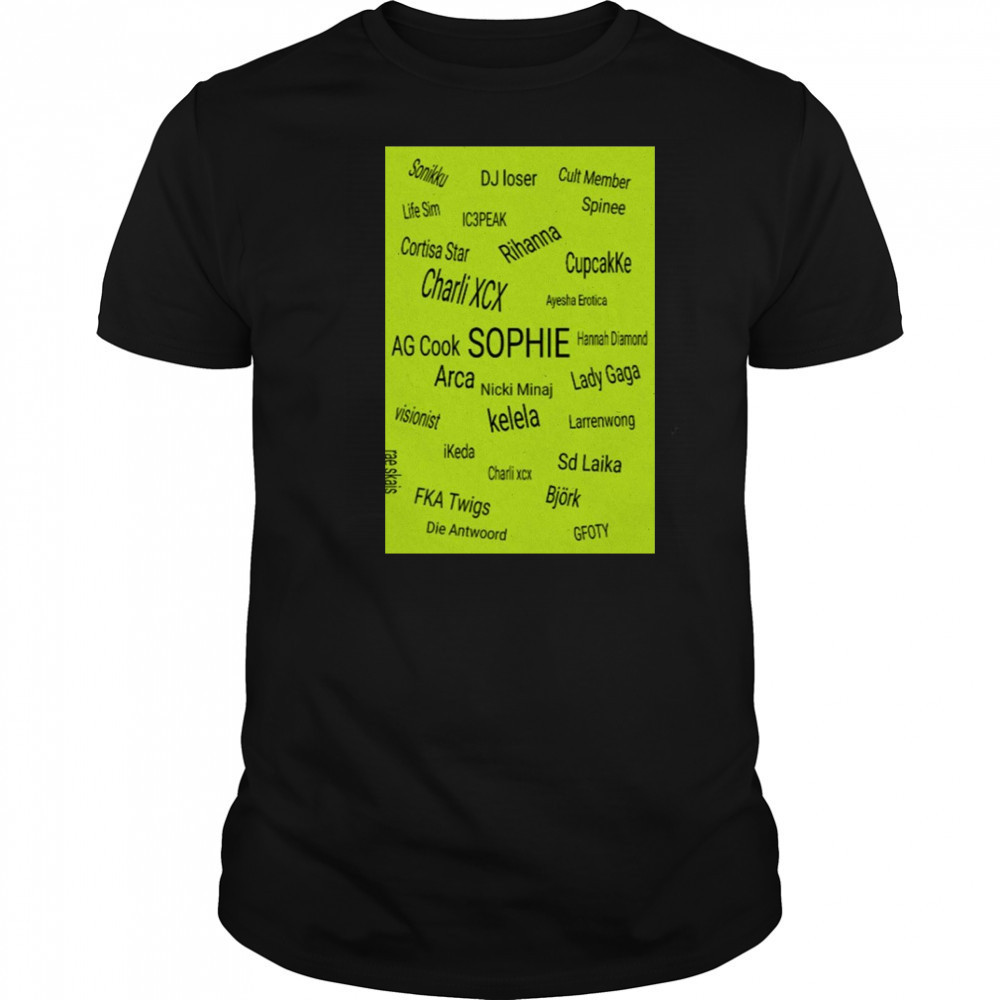 Charli XCX 2025 Poster T-Shirt