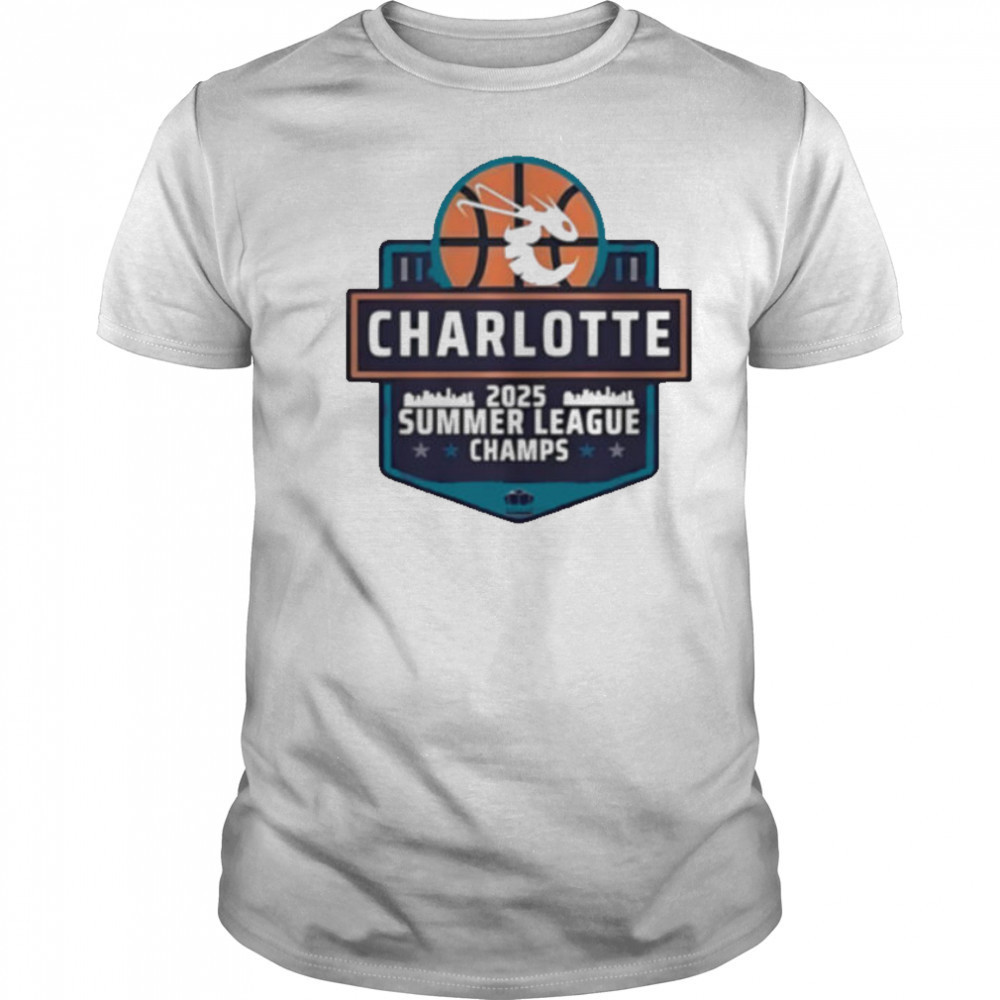 Charlotte Hornets 2025 Summer League Champs shirt