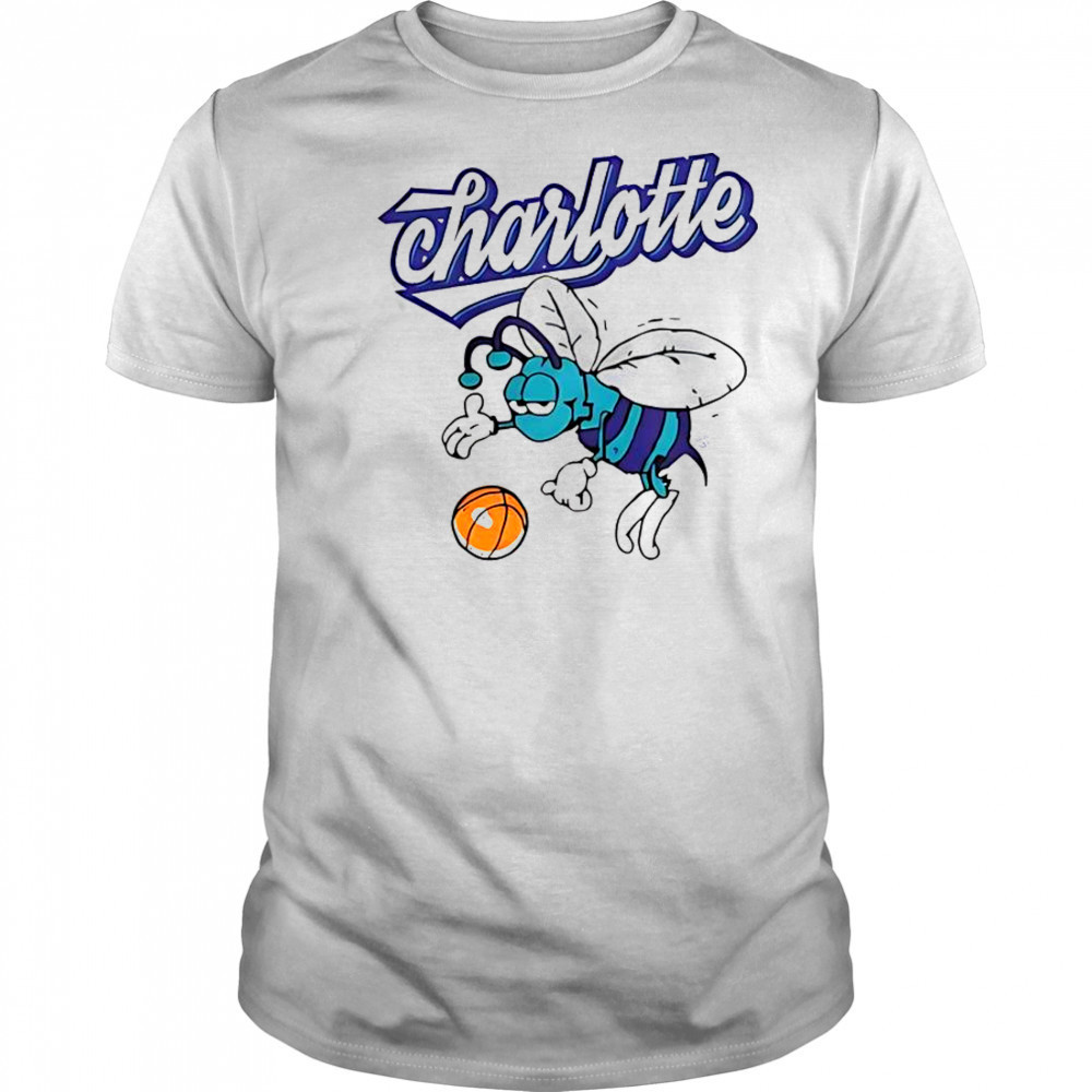 Charlotte Hornets Basketball Logo T-Shirt