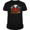 Chef Octopus Funny Cooking Sous Chef Cook Art Men Women shirt