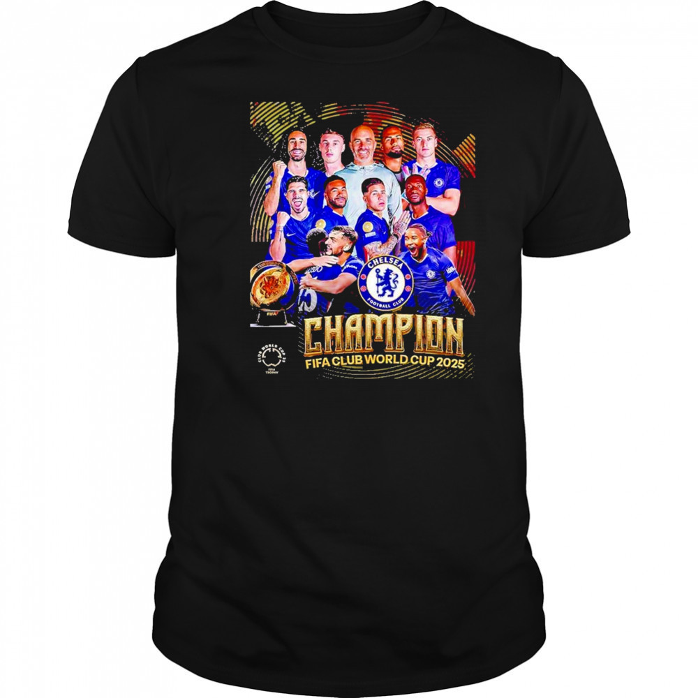 Chelsea 2025 Fifa Club World Cup Champions Winner T-Shirt