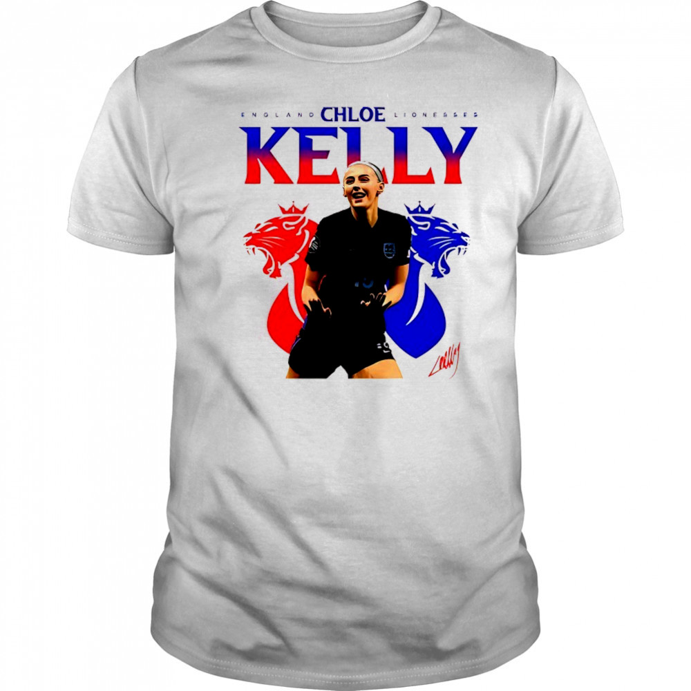 Chloe Kelly Football Soccer England Lionesses signature 2025 shirt