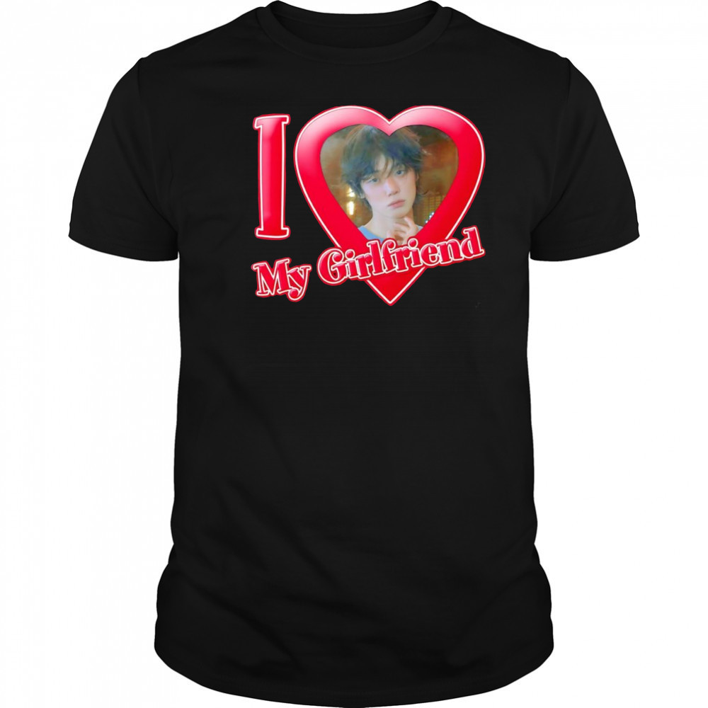 Choi Soobin I love my girlfriend shirt