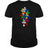 Chrome hearts multI color cross T-shirt