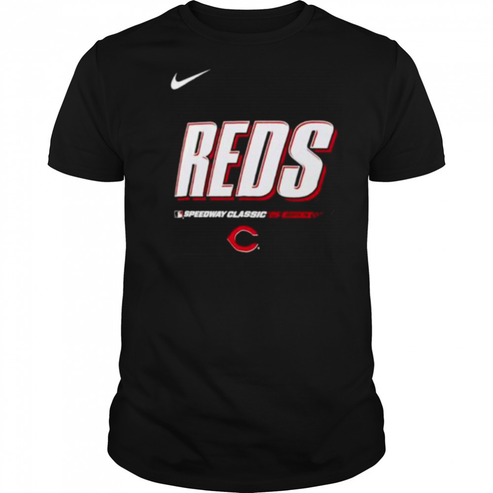 Cincinnati Reds 2025 MLB Speedway Classic Wordmark shirt