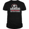 City skyline Georgia Bulldogs thank you for the memories shirt