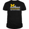 City skyline Michigan Wolverines thank you for the memories shirt