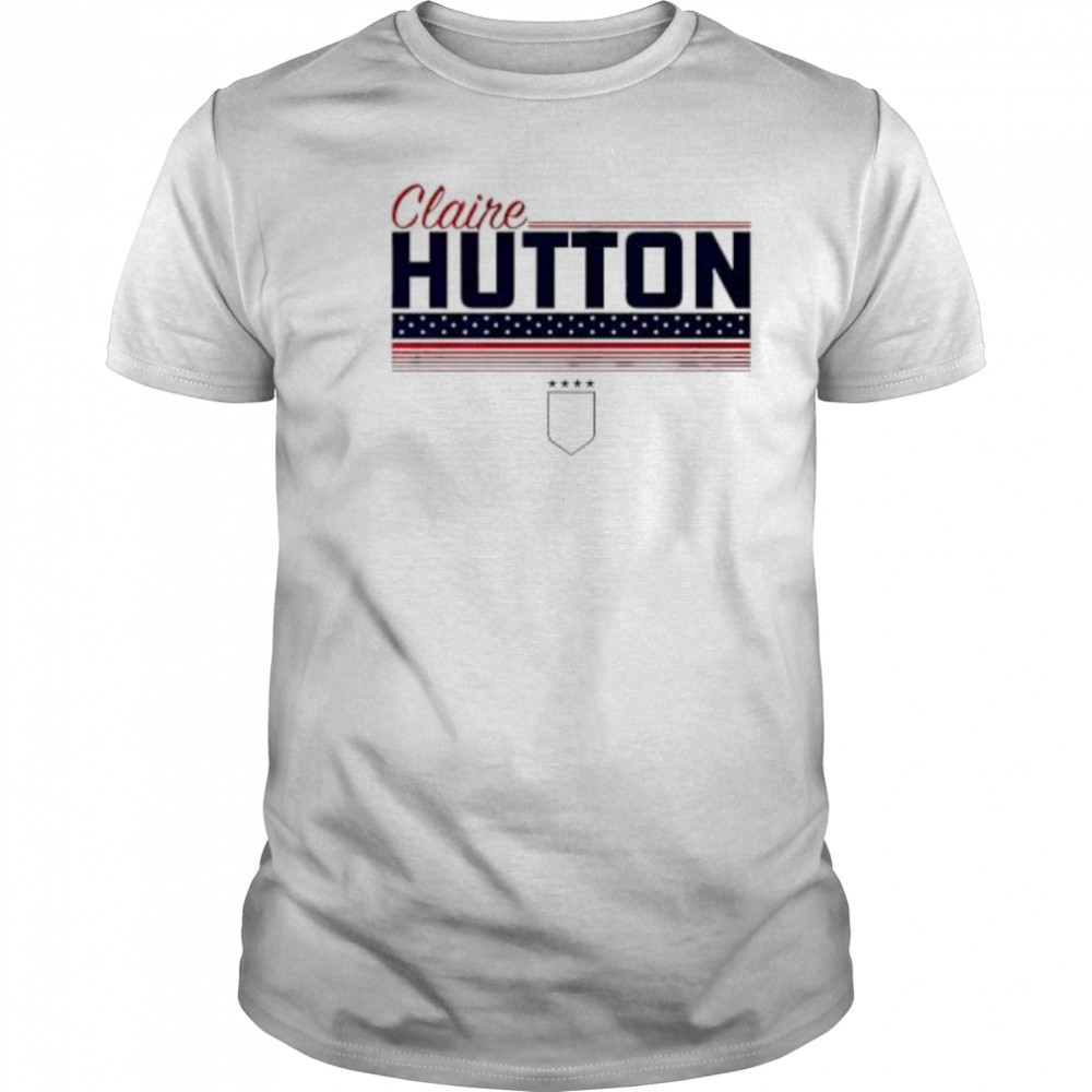 Claire Hutton Stripe USWNTPA shirt