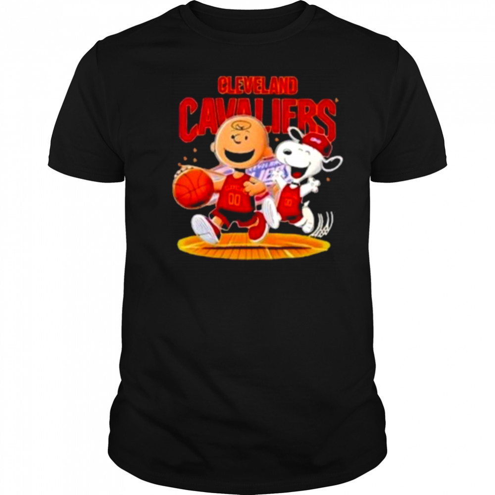 Cleveland Cavaliers And Peanuts Snoopy Shirt