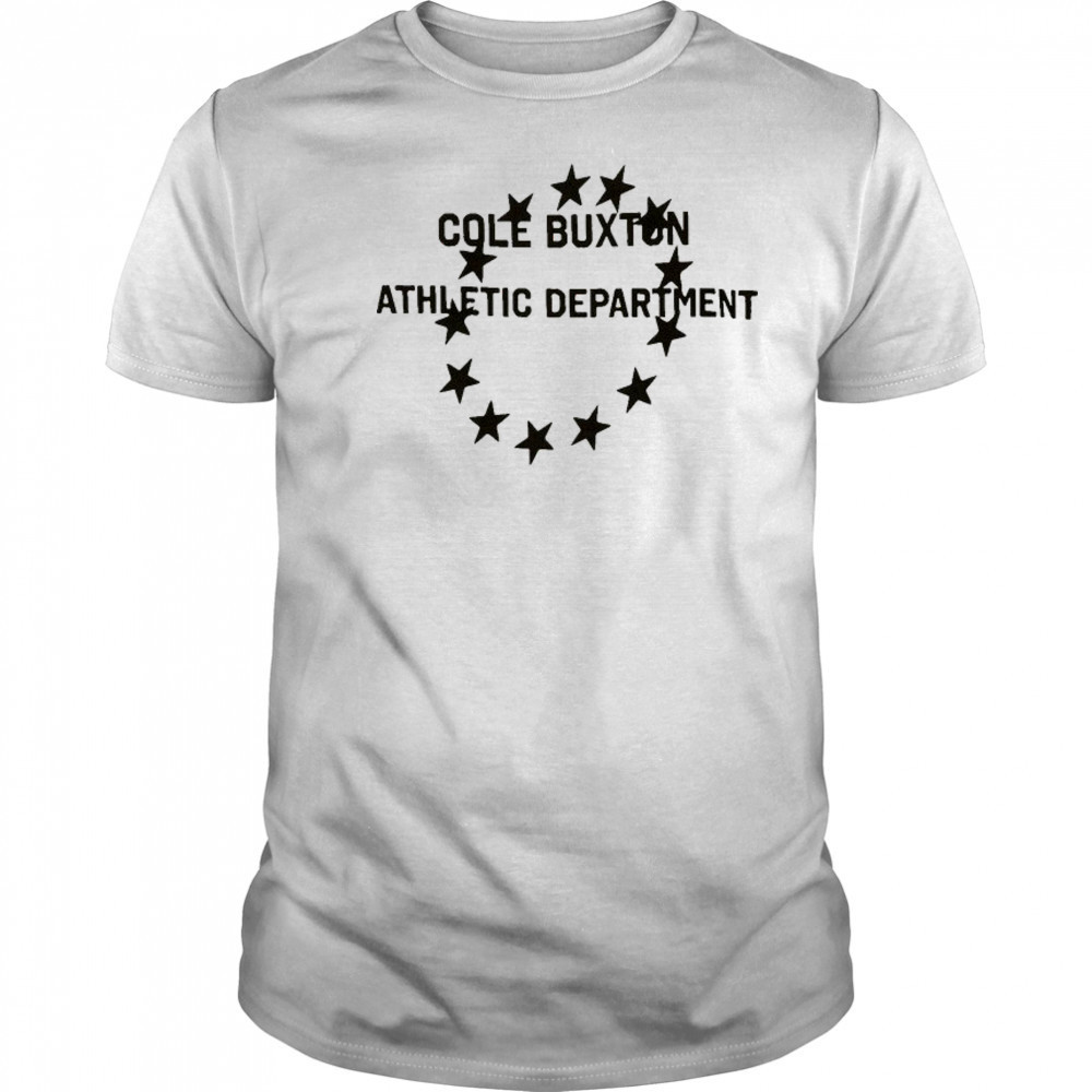 Cole Buxton Athletic Department T-shirt