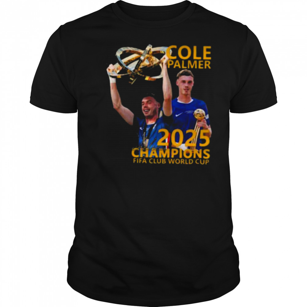 Cole Palmer Chelsea Champions 2025 FIFA Club World Cup Shirt