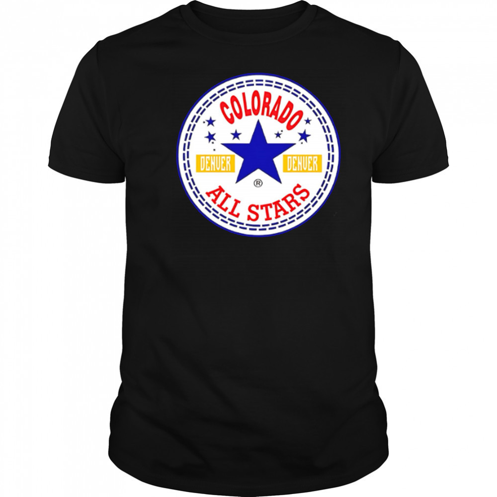 Colorado denver all stars logo shirt